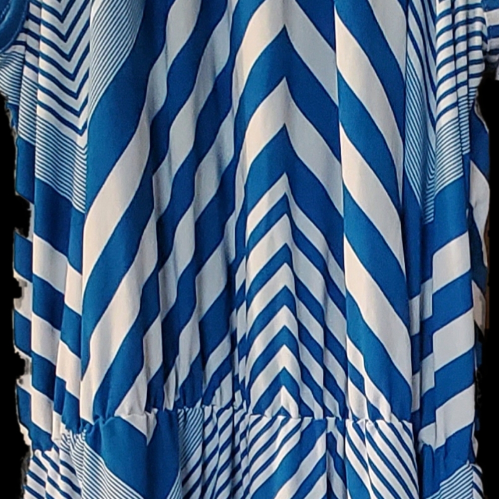 Long stripped dress